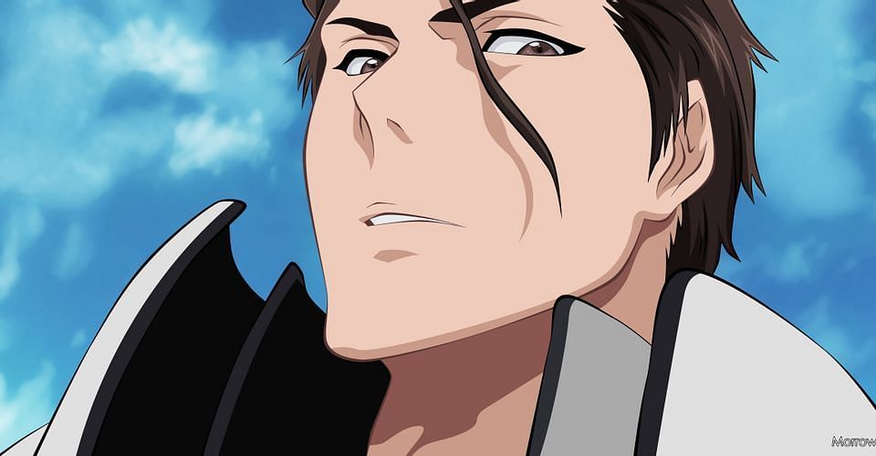 Sosuke Aizen Vu Dans L'Anime Bleach (Image Via Studio Pierrot)