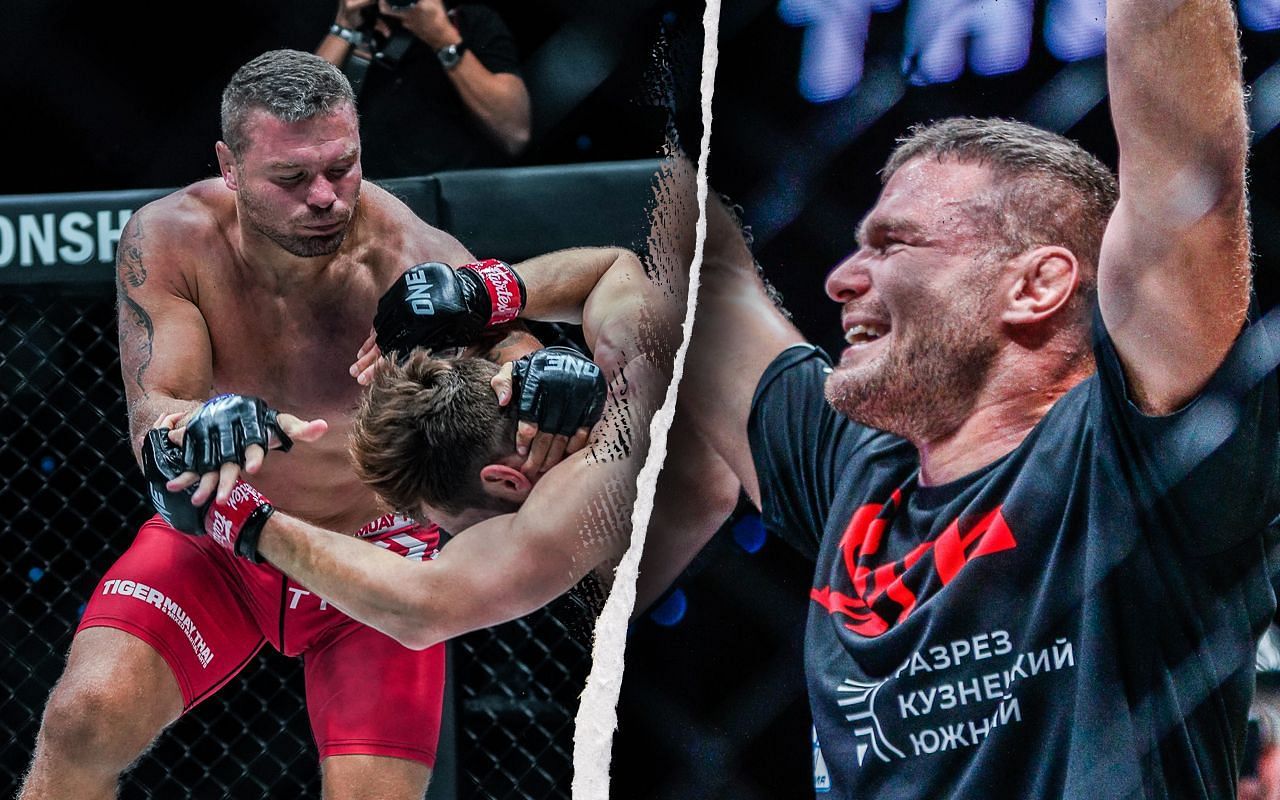 Anatoly Malykhin captured light heavyweight gold in the main event of ONE on Prime Video 5. [Photos ONE Championship]