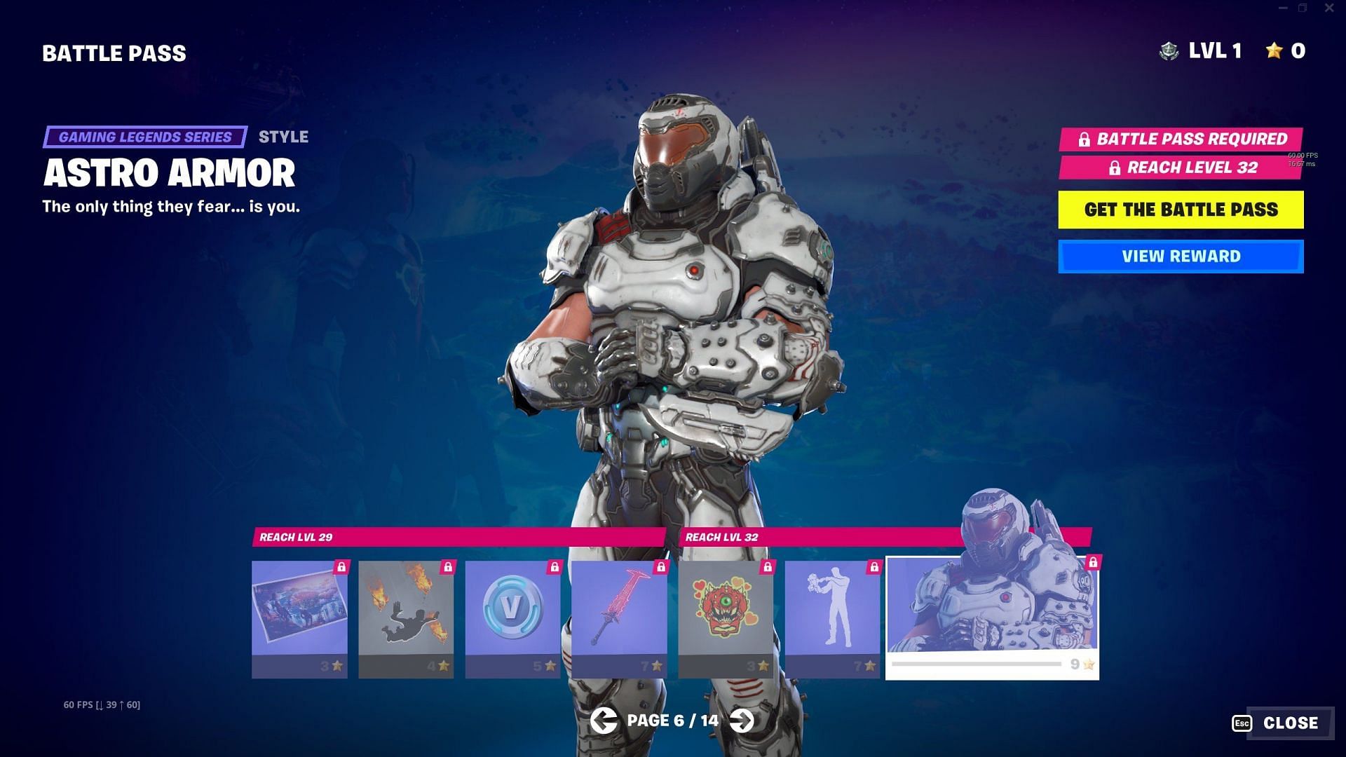 Chapter 4 Season 1 Battle Pass page 6 (Image via iFireMonkey/Twitter)