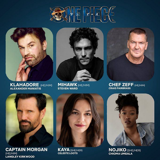 A complete list of the One Piece live action cast as of December 2022