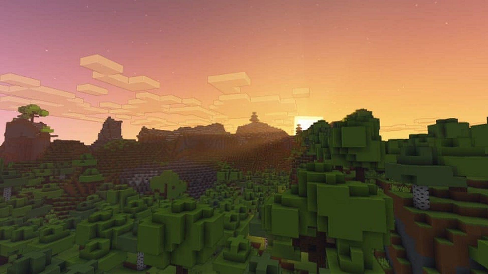 Encounter Minecraft with trailer-like visuals using Bare Bones (Image via Robotpantaloons/Resourcepack.net)