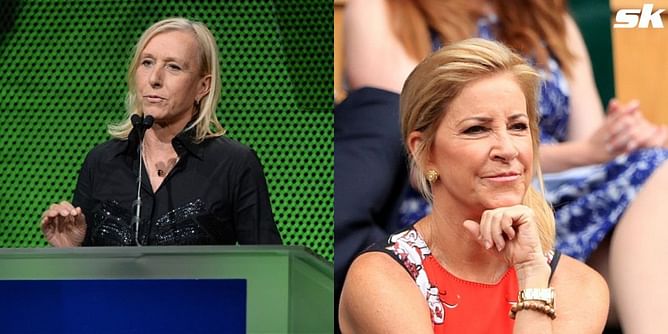 "Women push their bodies just as hard as men" - Martina Navratilova and Chris Evert hit back at American political scientist following sexist remarks