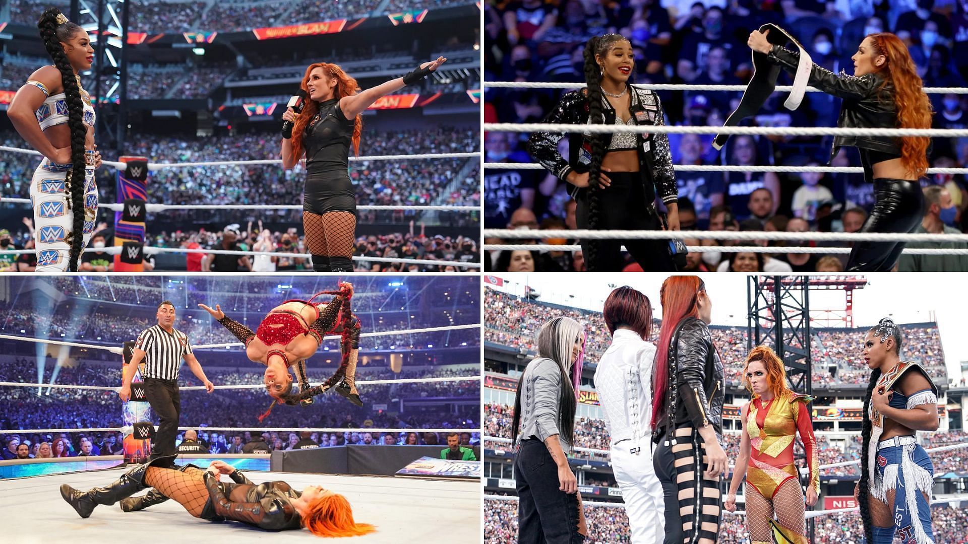 Becky Lynch and Bianca Belair fought on both of WWE&#039;s most prominent events this year