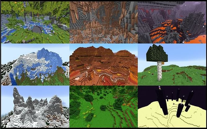 5 best biomes for building in Minecraft