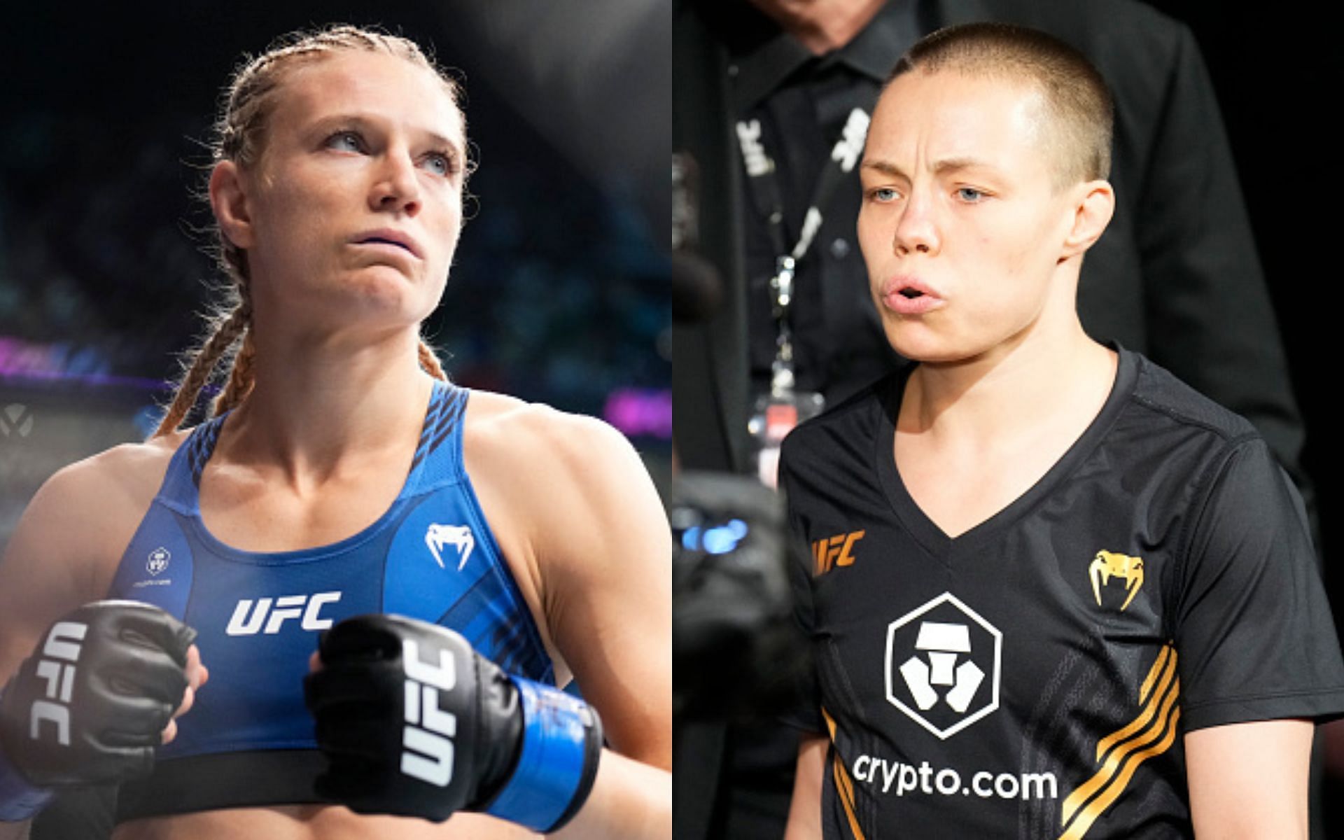 Manon Fiorot (left), Rose Namajunas (right)