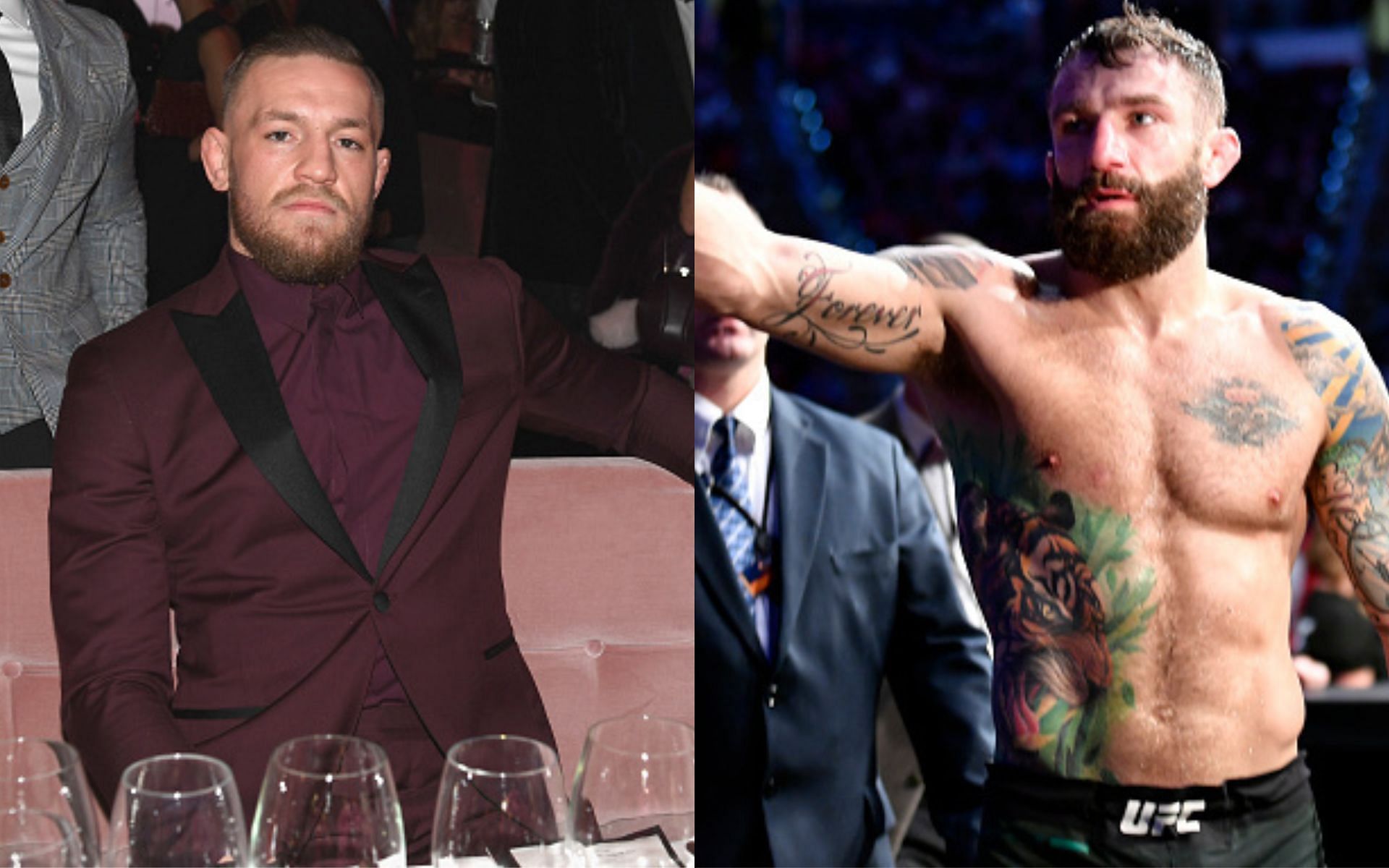 Conor McGregor (Left) and Michael Chiesa (Right)(Images via Getty)