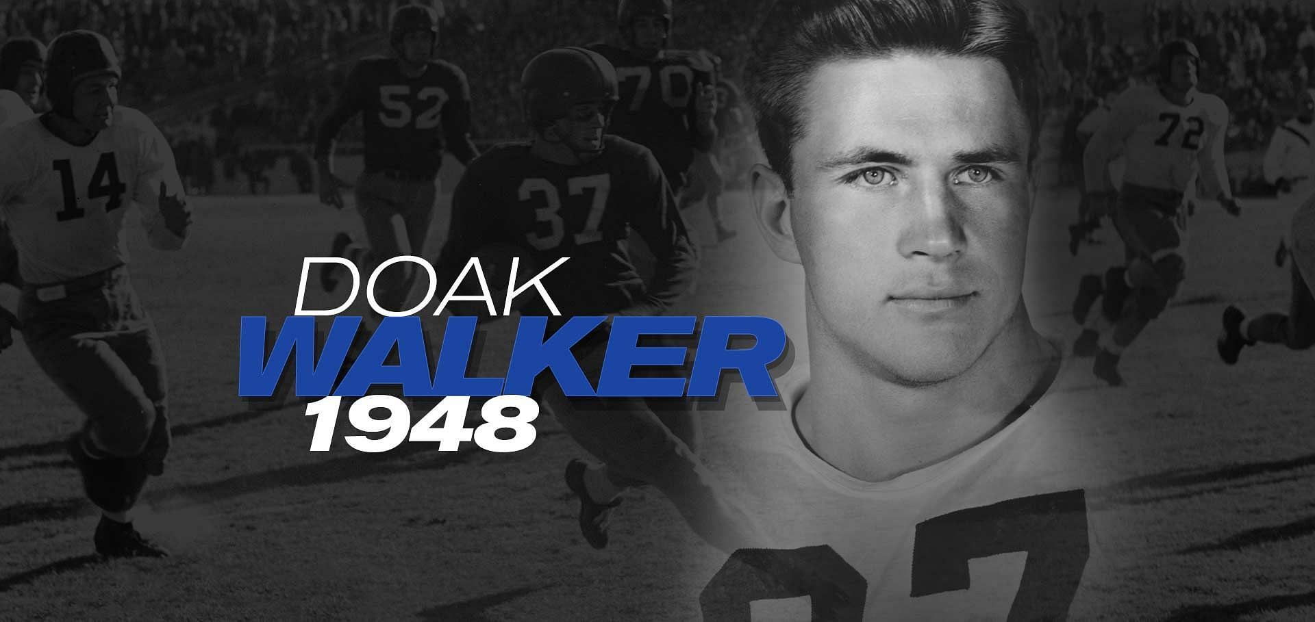 Doak Walker won the prestigious trophy in 1948