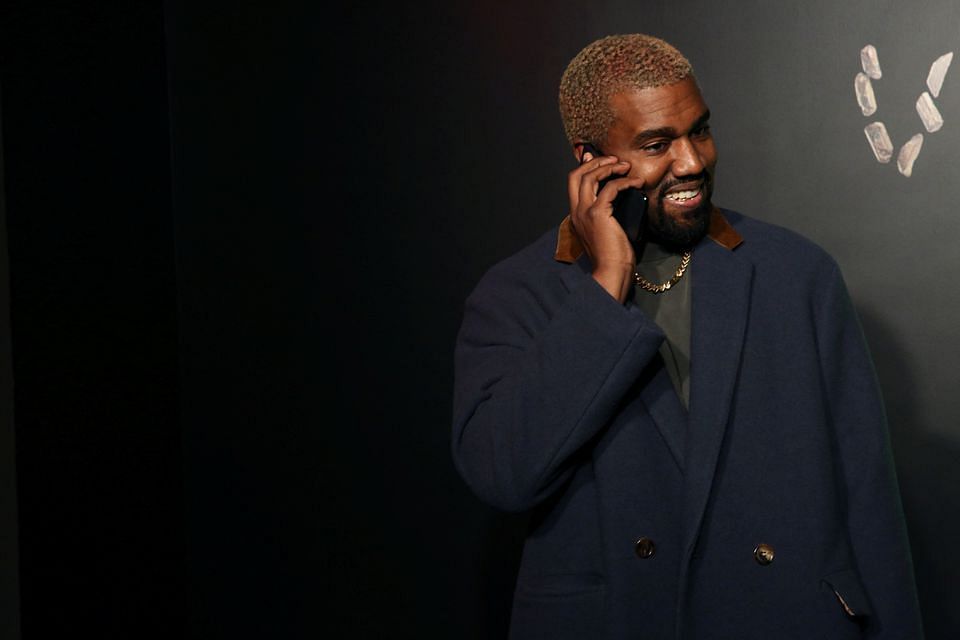 Rapper Kanye West&#039;s Twitter account suspended for the second time (image via Getty/Allison Joyce)