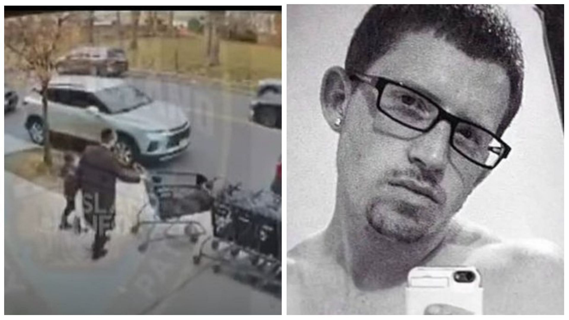 Jewish father-son duo shot in Staten Island by a Jason Kish (right), (Images by World Israel News and nycphotog/Twitter)