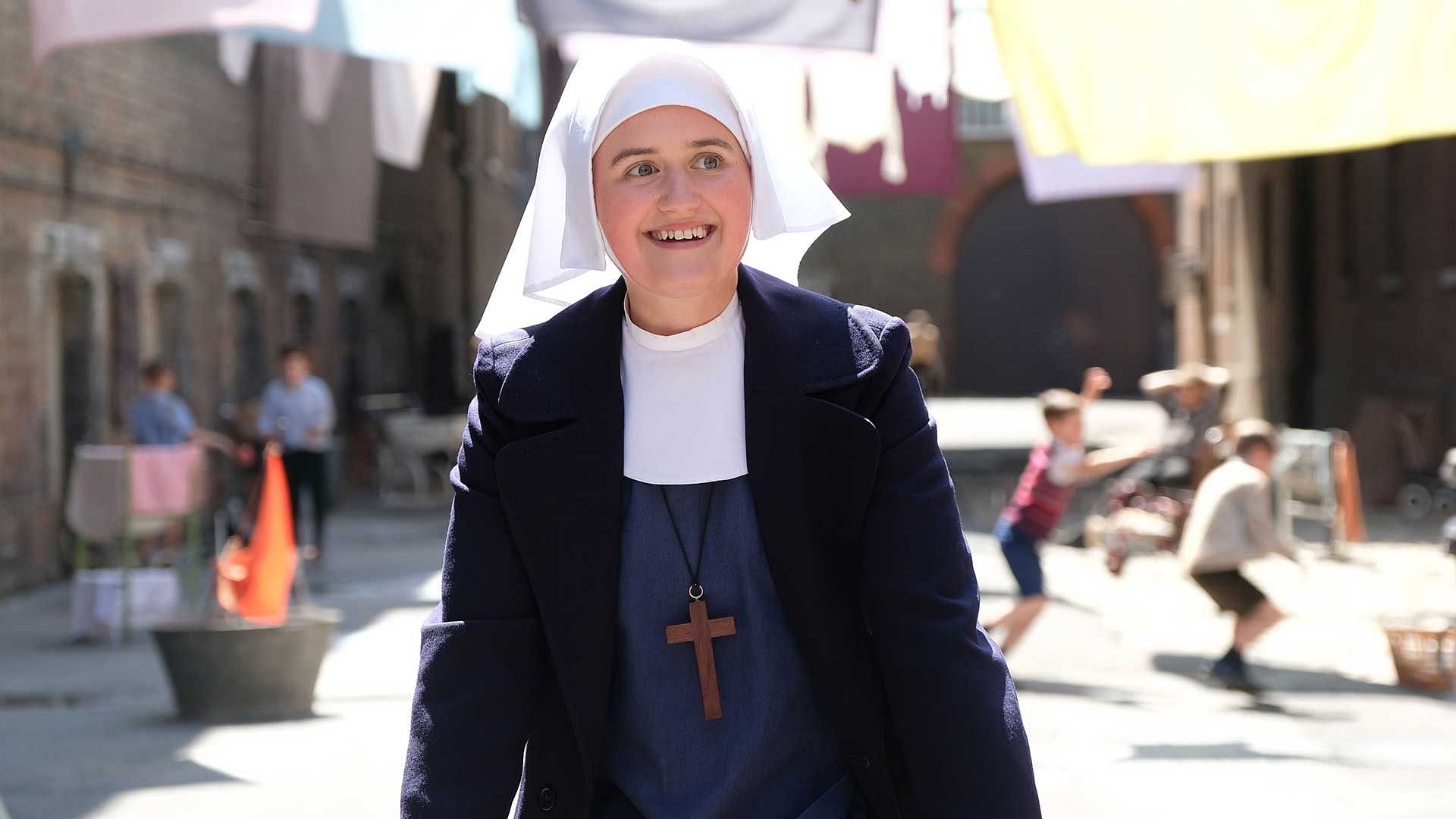 Ella Bruccoleri as Sister Francis in the show (Image via IMDb)