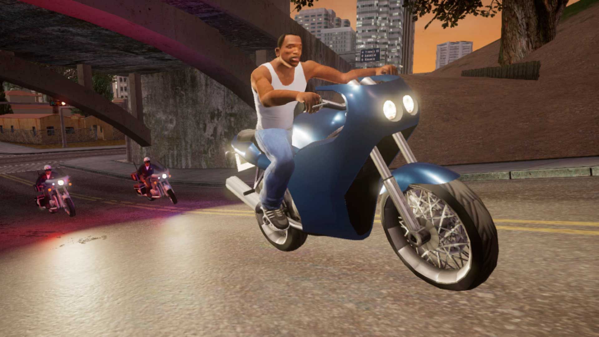 San Andreas has the most features in it compared to III and Vice City (Image via Rockstar Games)