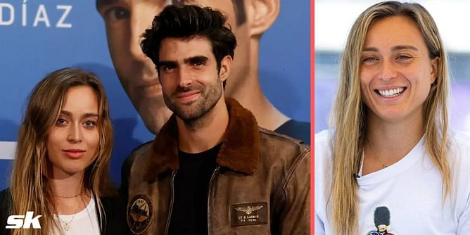 "When heels are too painful" – Paula Badosa cheekily reacts to boyfriend Juan Betancourt carrying her on his back