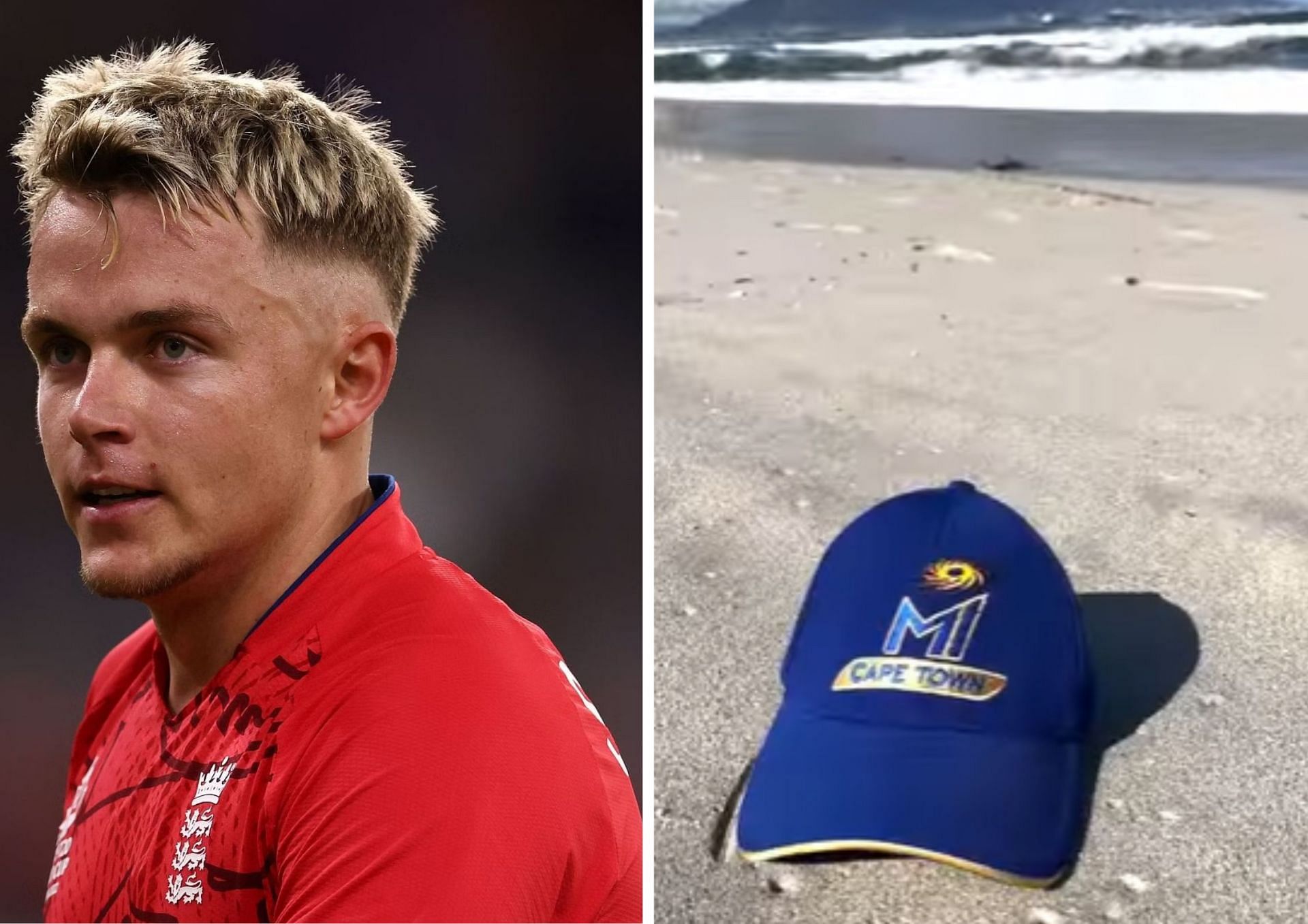 Sam Curran will turn out for MI Cape Town in the SA20 (Picture Credits: Getty Images; Instagram/ MI Cape Town)