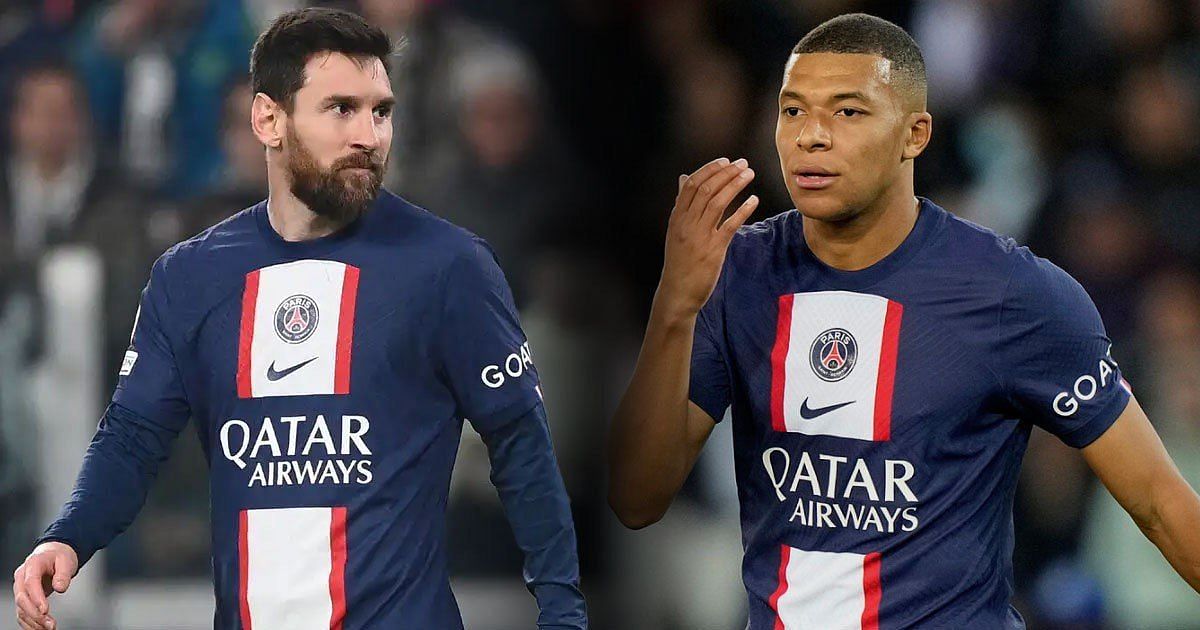 In picture: Lionel Messi (left) | Kylian Mbappe (right)
