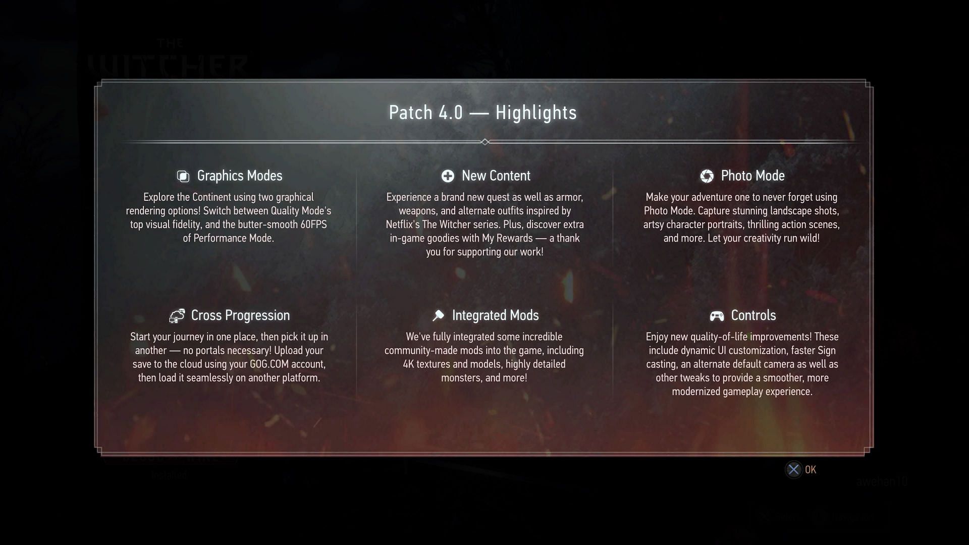 Improvements and additions that come with the Next-Gen upgrade (Image via CD Projekt RED)