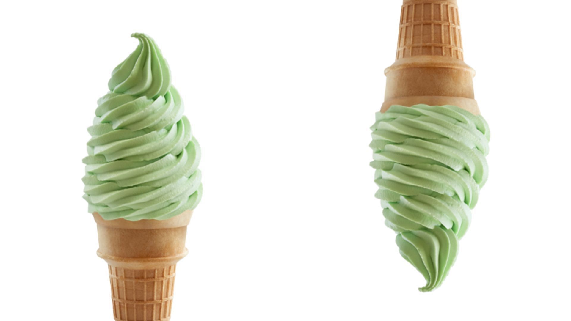 Mint Soft Serve (Image via Carvel Ice Creams)