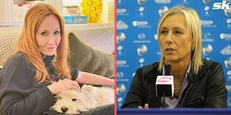 "Disrespect to women who just want a safe space is truly awful" - Martina Navratilova defends JK Rowling's women-only service for sex abuse victims