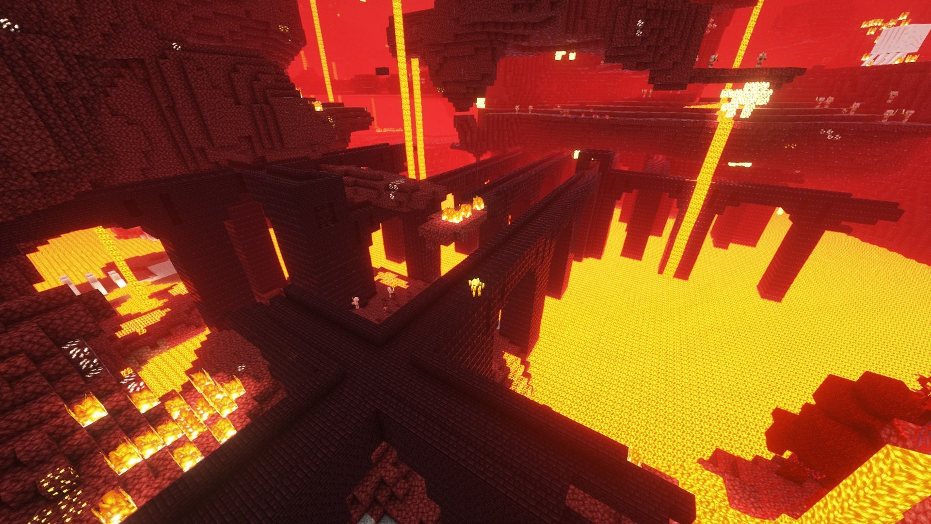 Nether Fortress in Minecraft