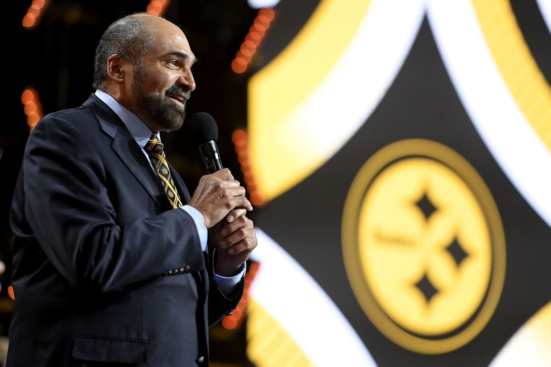 Franco Harris at the 2022 NFL Draft - Round 1