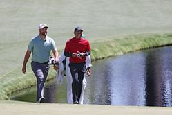 Jon Rahm recalls an ‘inspiring’ Tiger Woods being put on the clock at the Masters