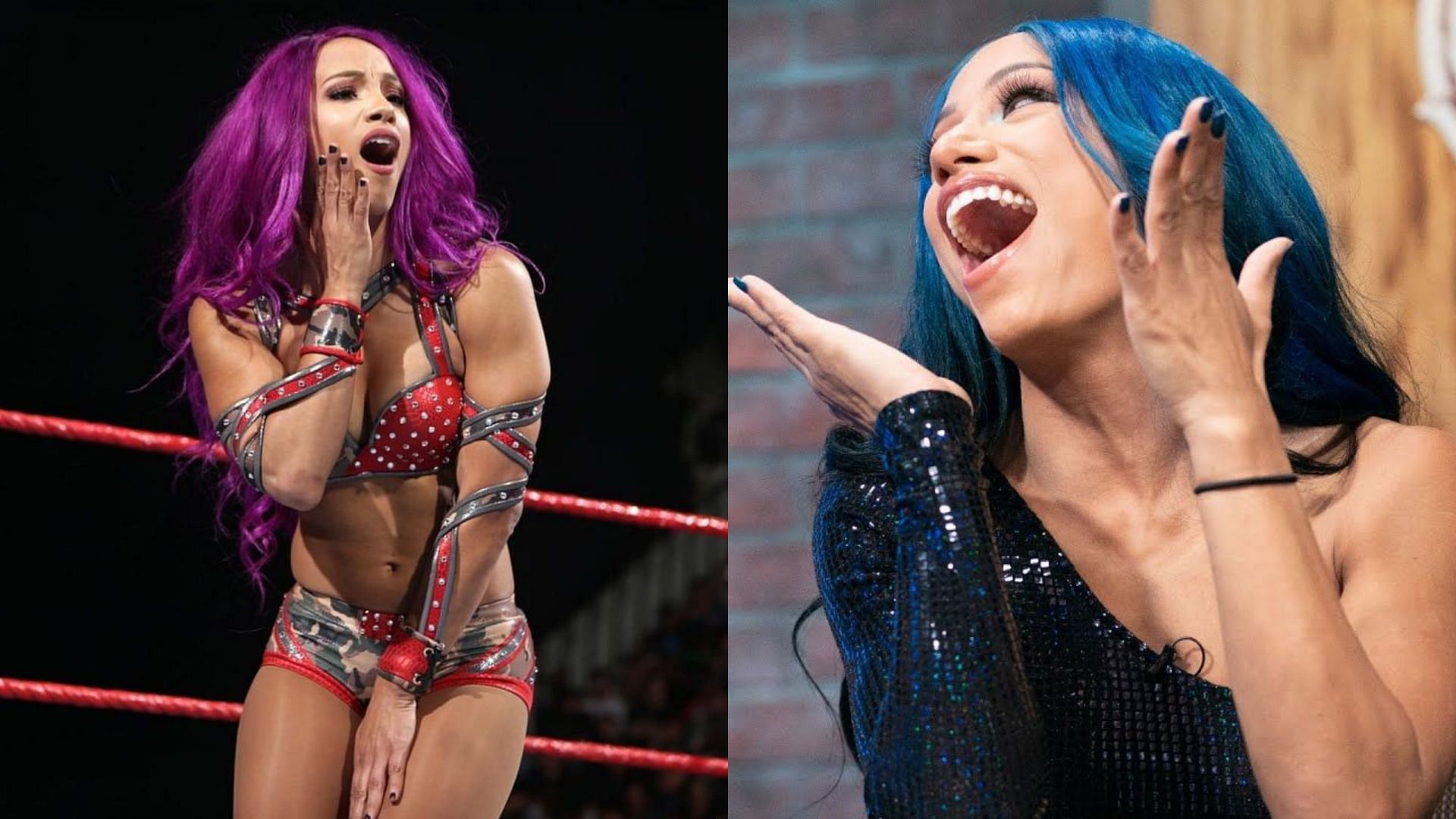 Sasha Banks walked out during an episode of Monday Night RAW last May