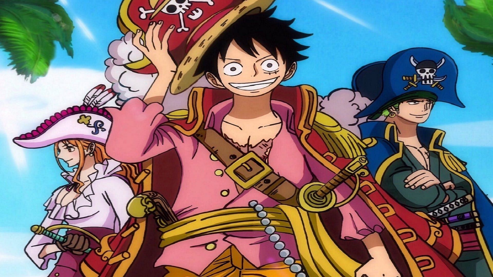 One Piece Film Gold The Straw Hat Pirates Luffy Zoro Nami Usopp