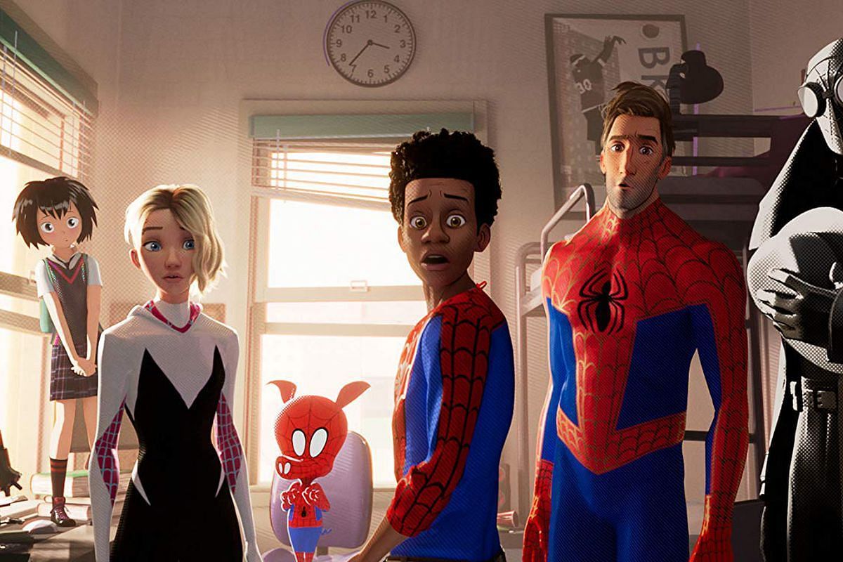 A still from Spider-Man: Into The Spider-Verse (Image via Sony)