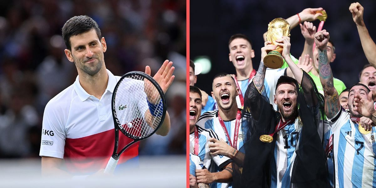 Novak Djokovic took to Instagram to congratulate Lionel Messi and team for winning the World Cup
