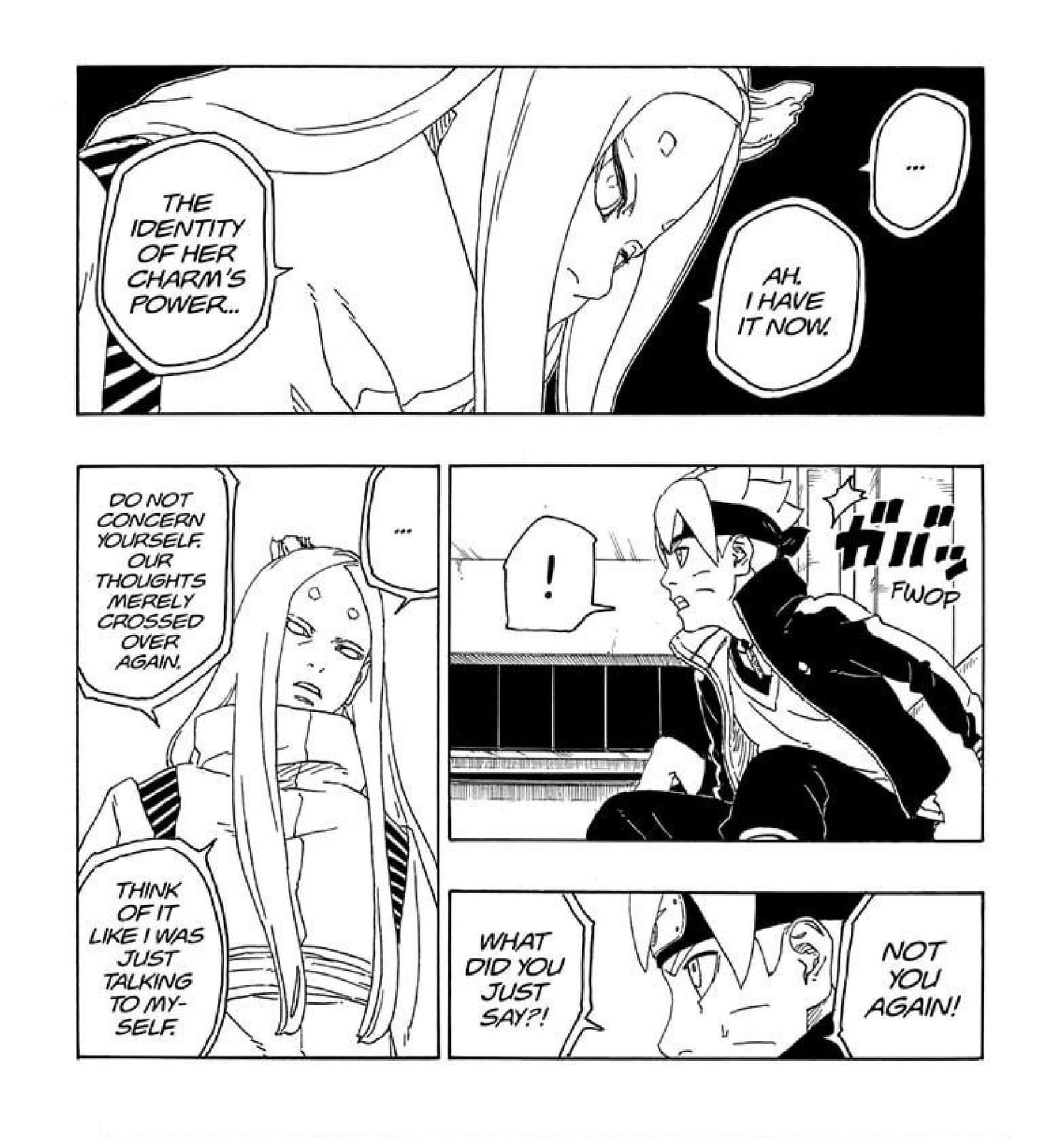 Boruto chapter 76: Eida summons Sarada and Sumire, Kawaki wants to ...