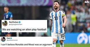 "We're watching an alien", "It's the end game now" - Fans lost for words as Lionel Messi produces out-of-the-world display for Argentina