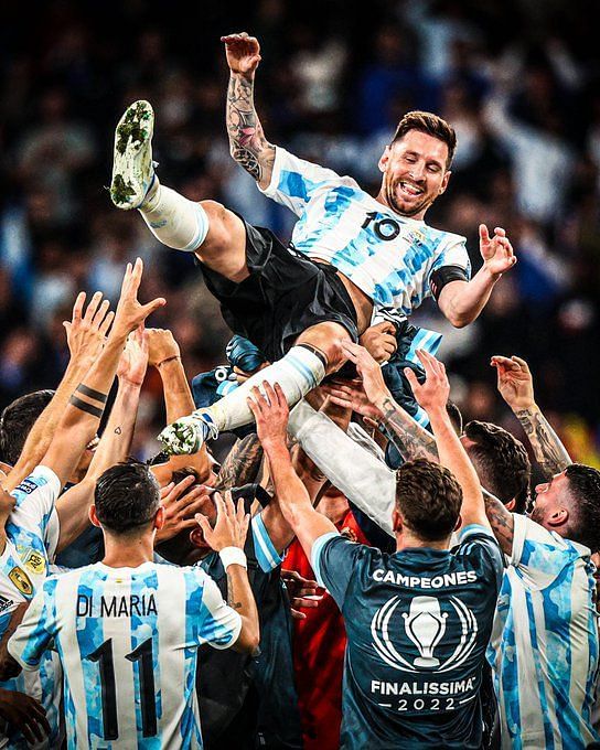 Argentina inspired by World Cup anthem 'Muchachos, ahora nos