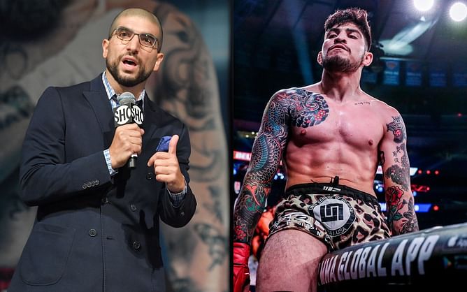Dillon Danis and Ariel Helwani hilariously argue about their friendship