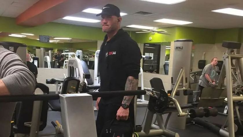randy orton in gym workout