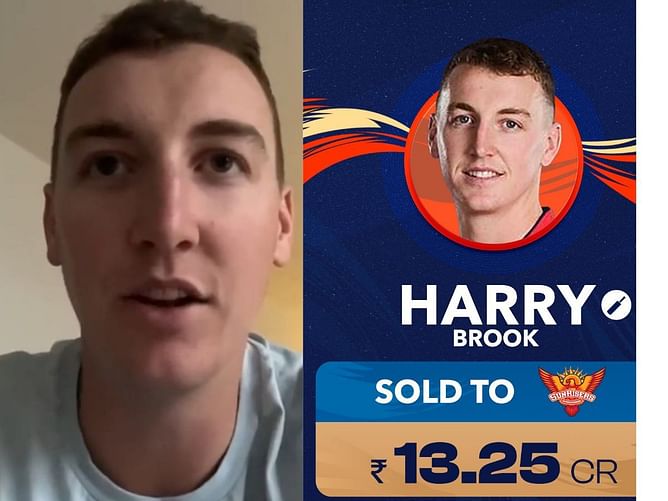 "Have heard the atmosphere is unbelievable": Harry Brook reacts to SRH signing in IPL Auction 2023