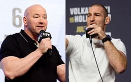 Sean Strickland defends UFC president Dana White from criticism for booking light heavyweight title fight without care for fighters