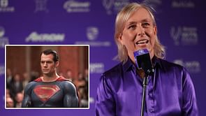 Martina Navratilova reacts to Henry Cavill's exit from his role as Superman, expresses excitement at a black person playing that part in the future