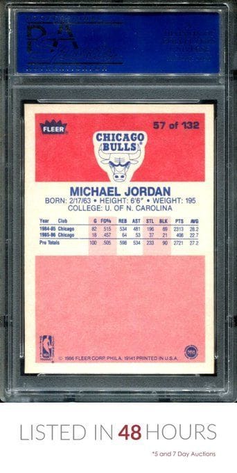 how much are michael jordan rookie cards worth
