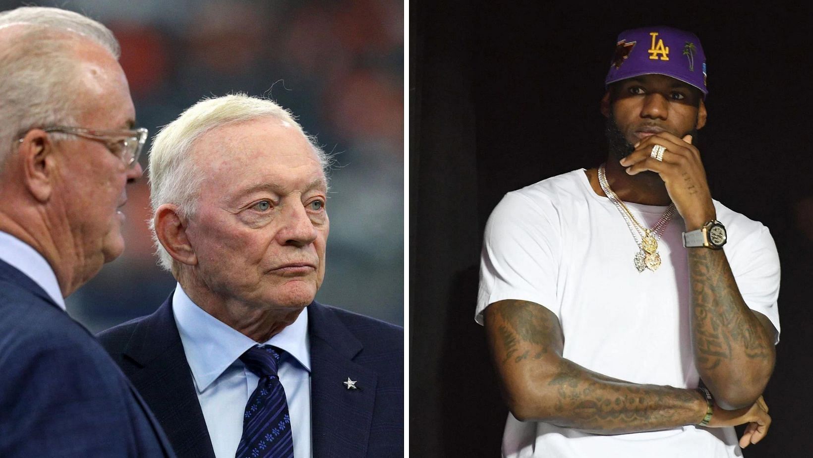 LeBron James draws attention back to Jerry Jones