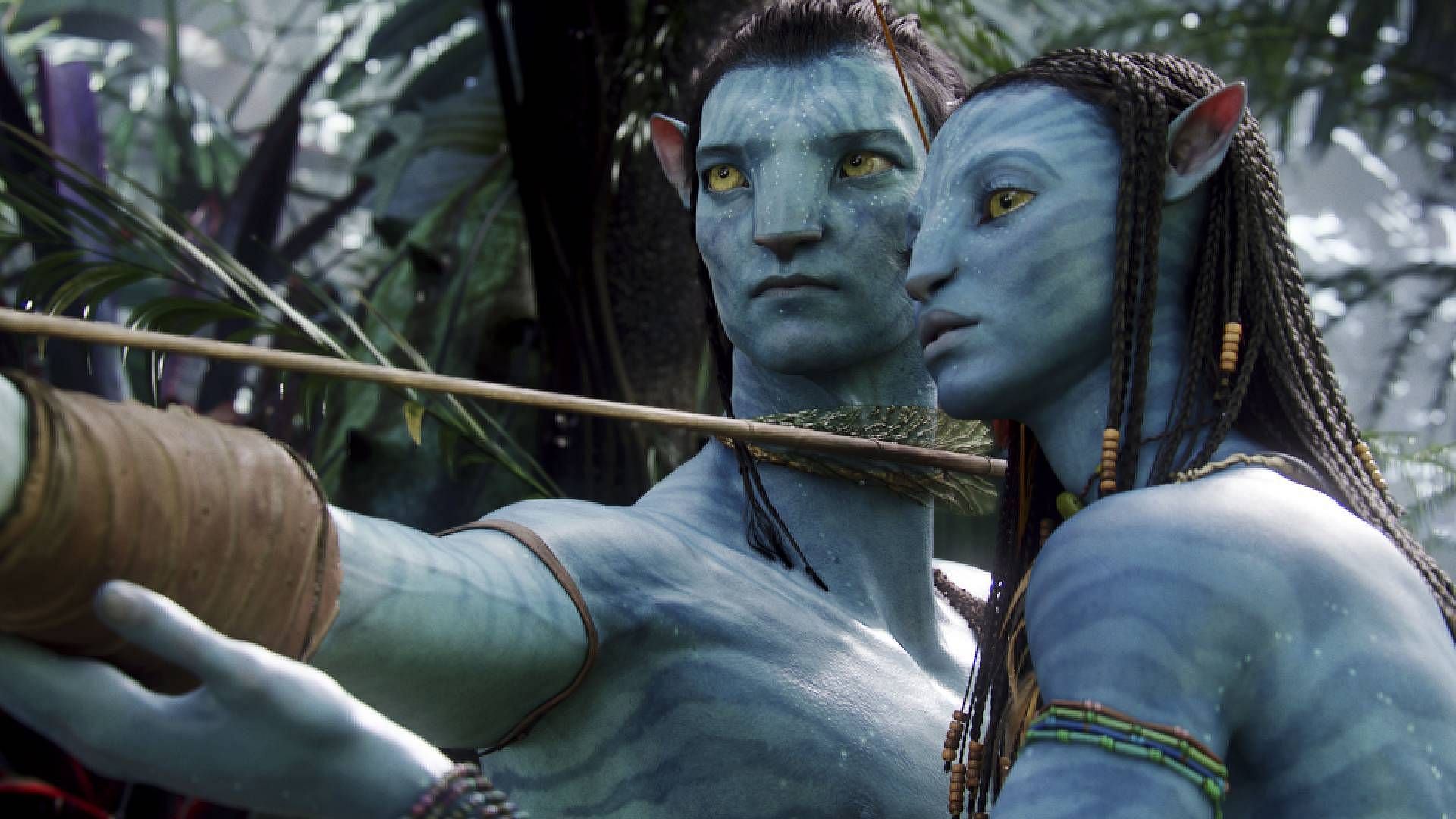 Jake and Neyitri in Avatar (Image via 20th Century Studios/Disney)