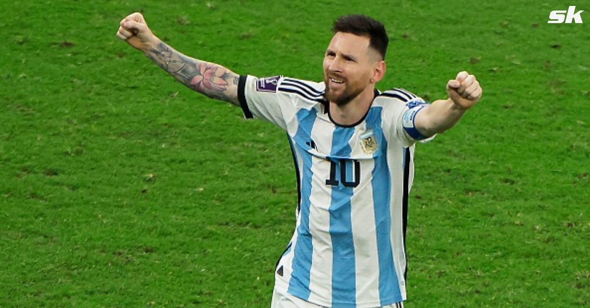 Lionel Messi celebrated with his mother after FIFA World Cup win