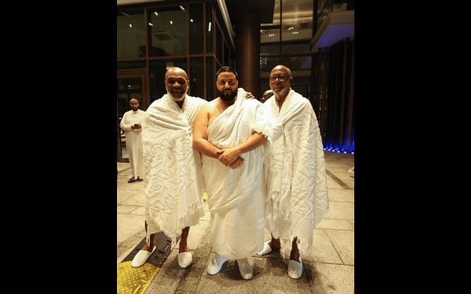 Mike Tyson spotted performing Umrah in Mecca with DJ Khaled