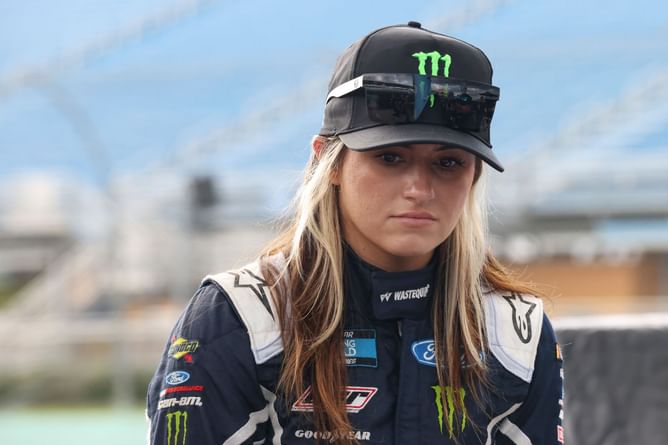 Hailie Deegan has to perform on the race track, not on YouTube or social media, says NASCAR crew chief