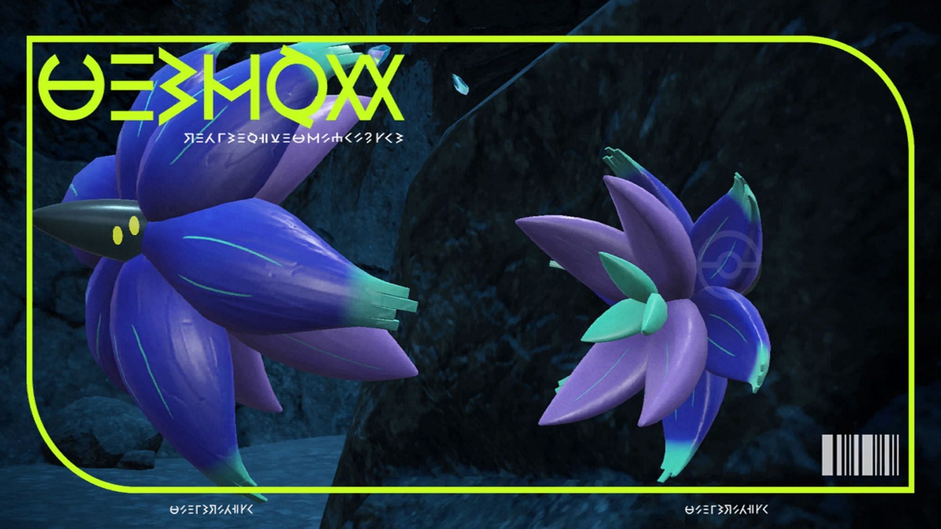 Glimmora&#039;s official Pokedex photo in Pokemon Scarlet and Violet (Image via Game Freak)