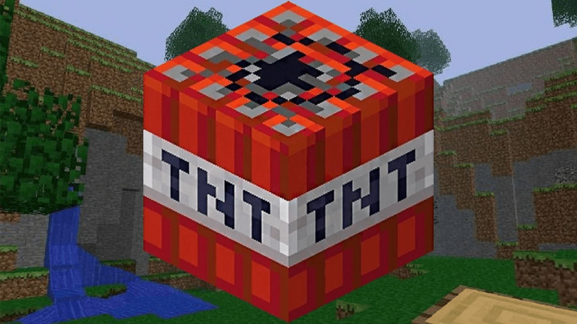 TNT is a dangerous block to work with in Minecraft (Image via Mojang)