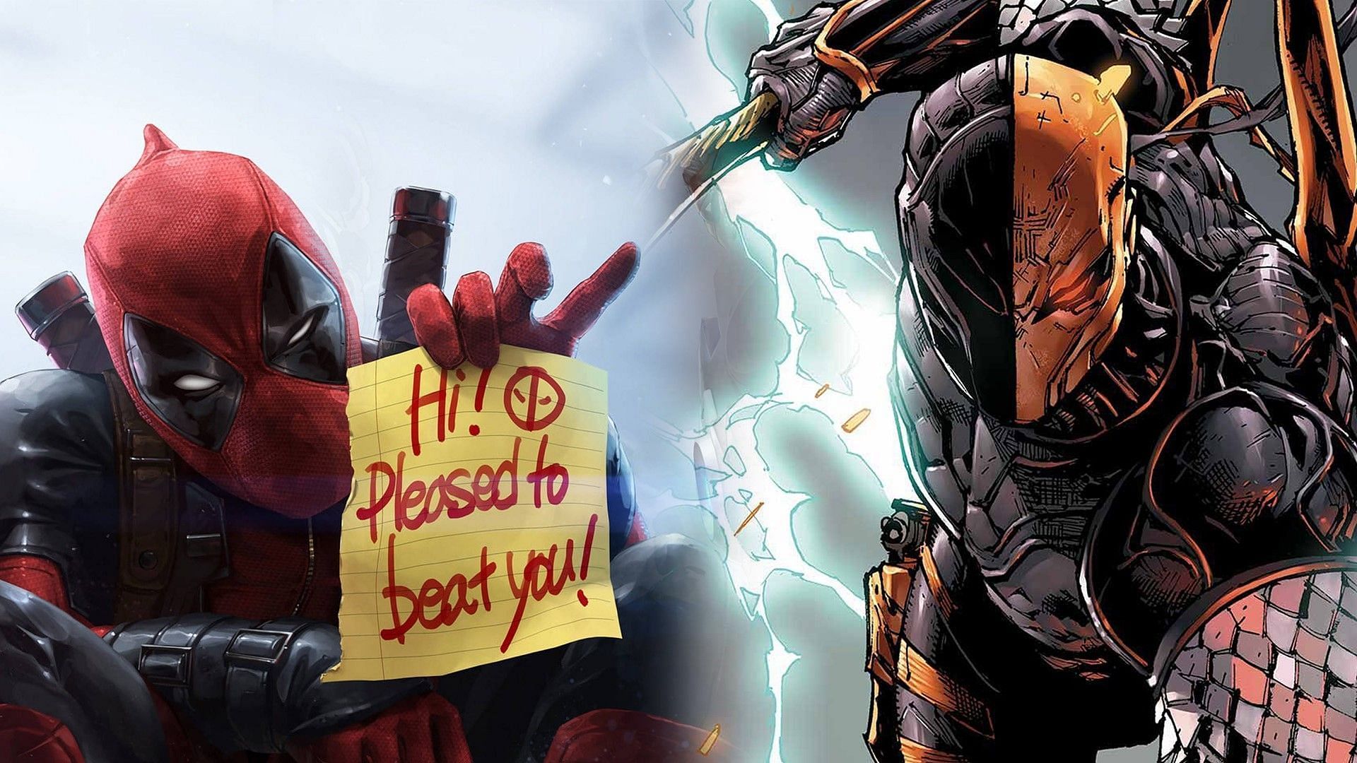 deathstroke vs deadpool