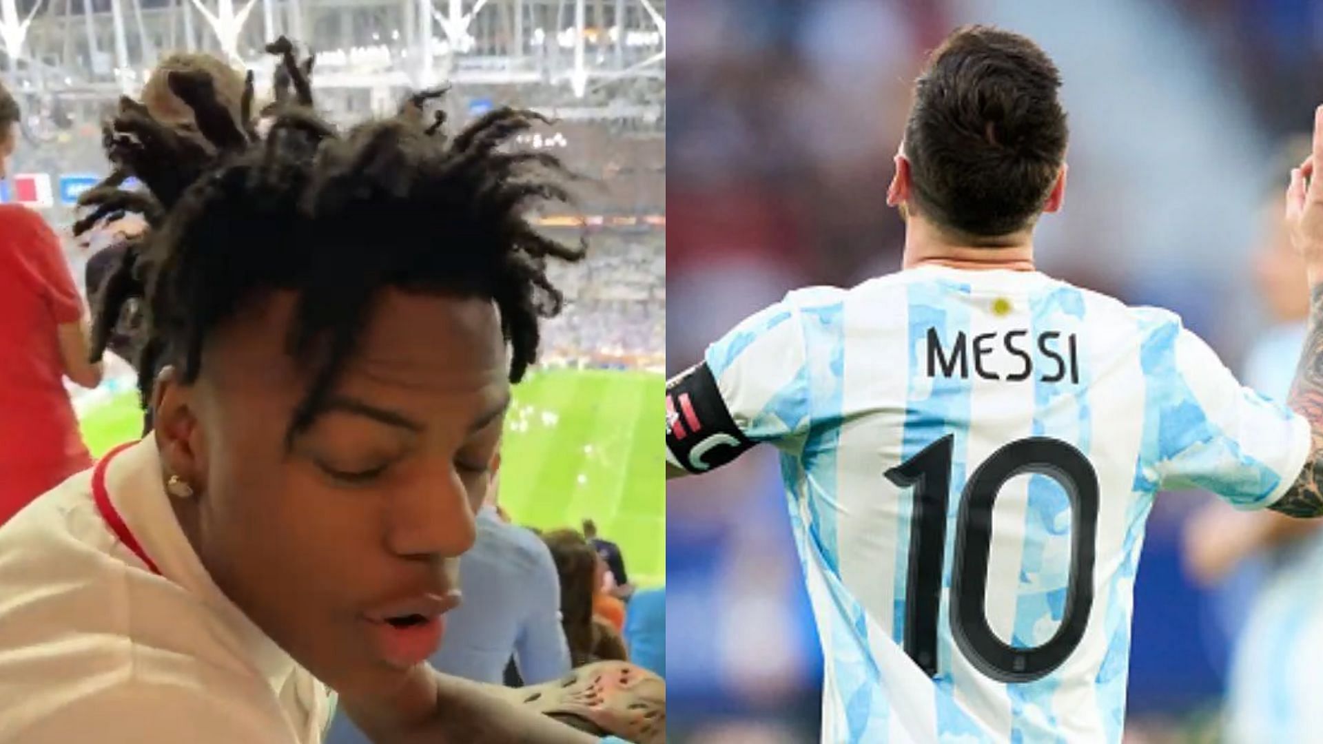 FIFA 23 - IShowSpeed vs Messi, UEFA Champions League Final, Speed Scores  Hattrick