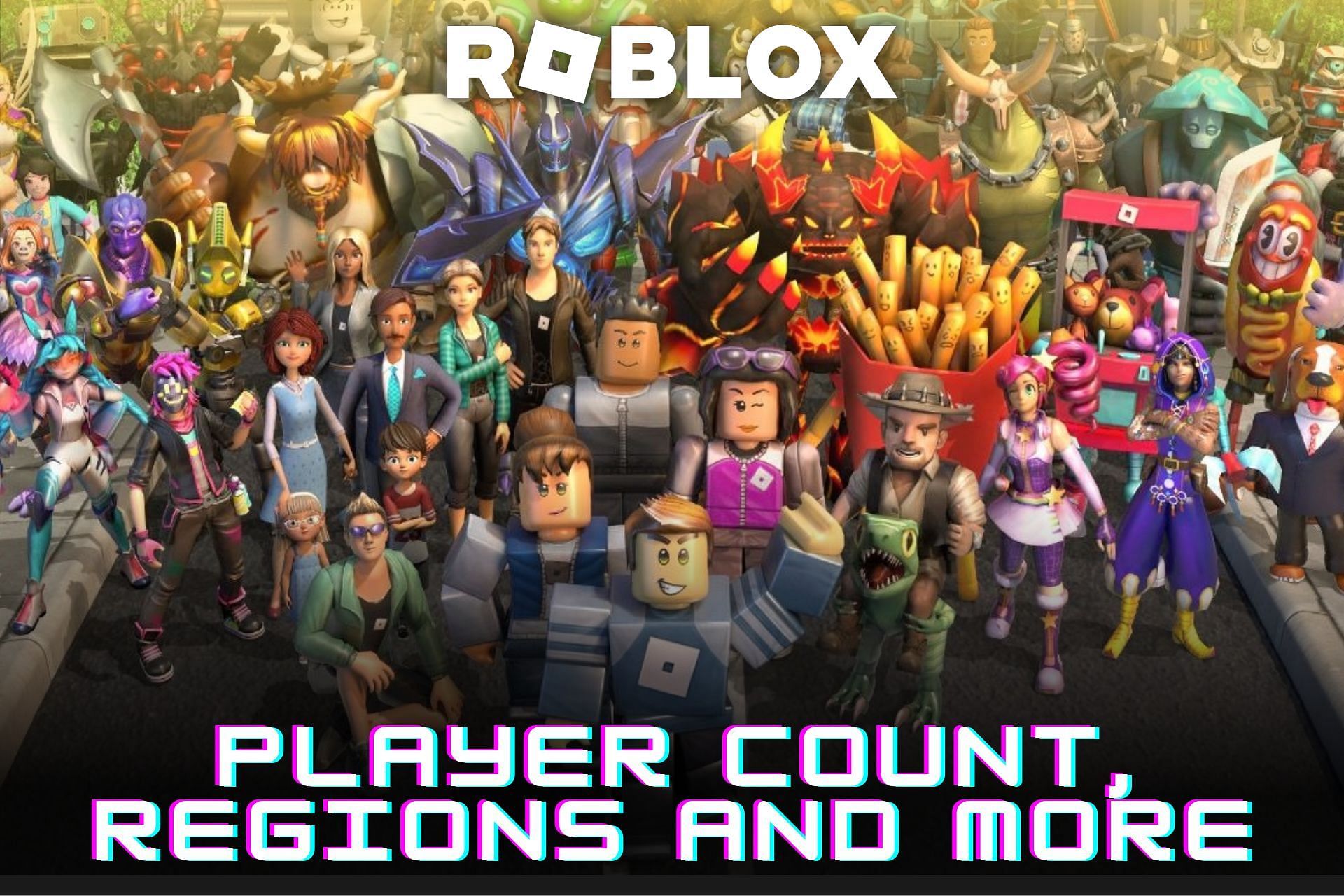 Roblox games player count as of 6:00-7:00 PM