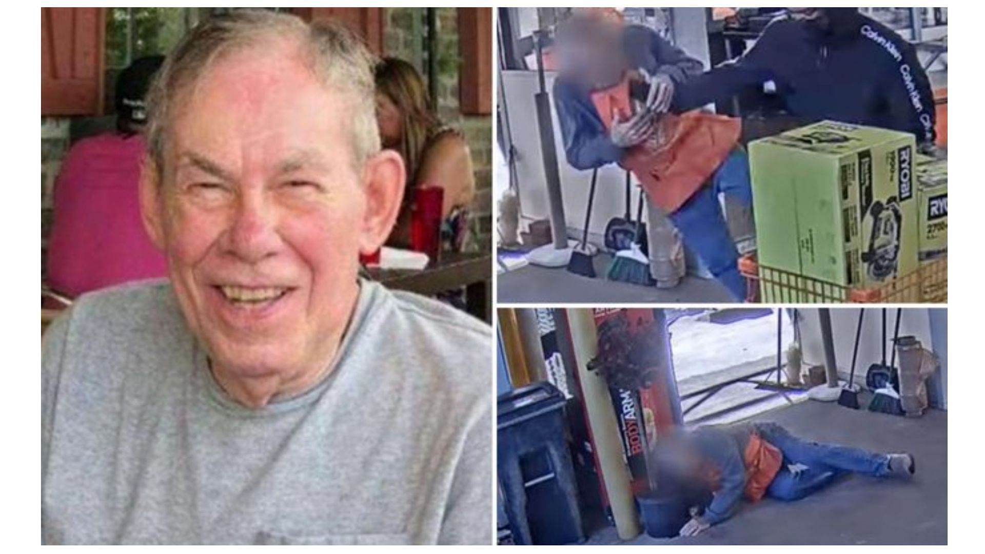 83-year-old Gary Rasor dies after being tossed on the ground by shoplifter, (Image via Caesar A. Schanzenbach/Twitter)