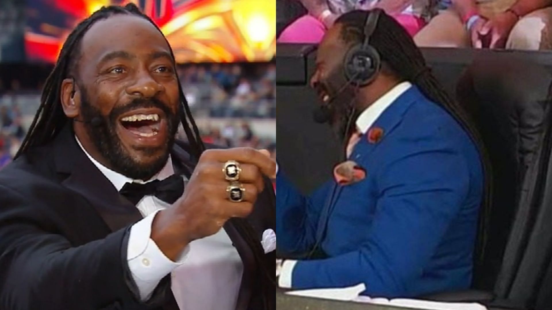 Booker T was in tears after a WWE star