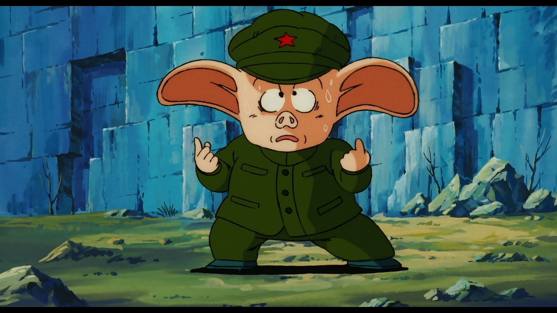 Oolong as seen in the anime series (Image via Toei Animation)